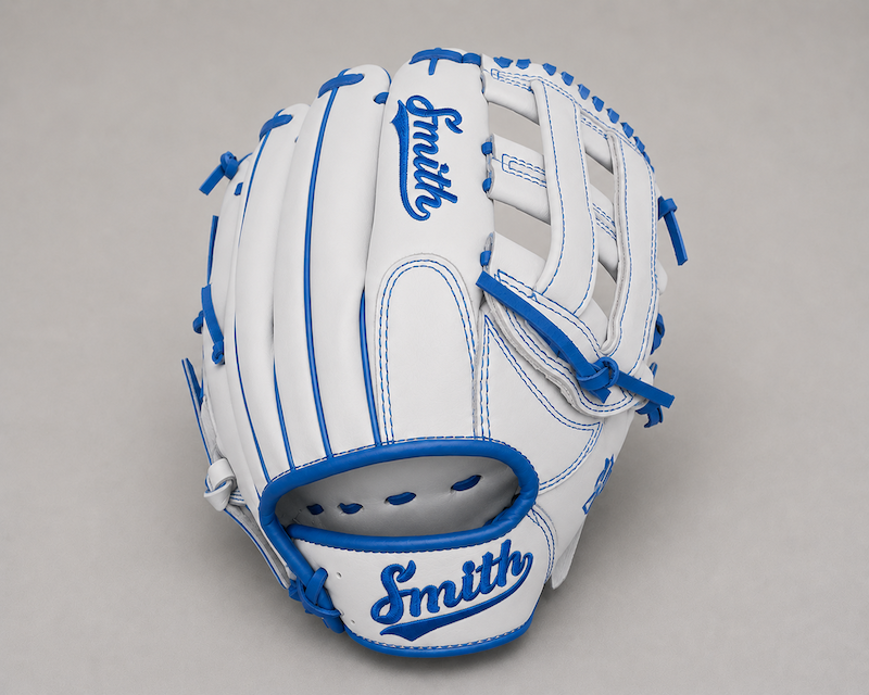 Smith FGHW-White n Blue Baseball and Softball Glove