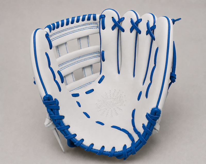 Smith FGHW-White n Blue Baseball and Softball Glove