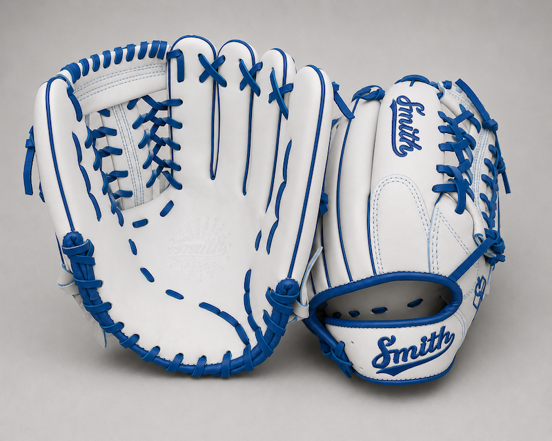 Smith FGNW-White n Blue Baseball and Softball Glove