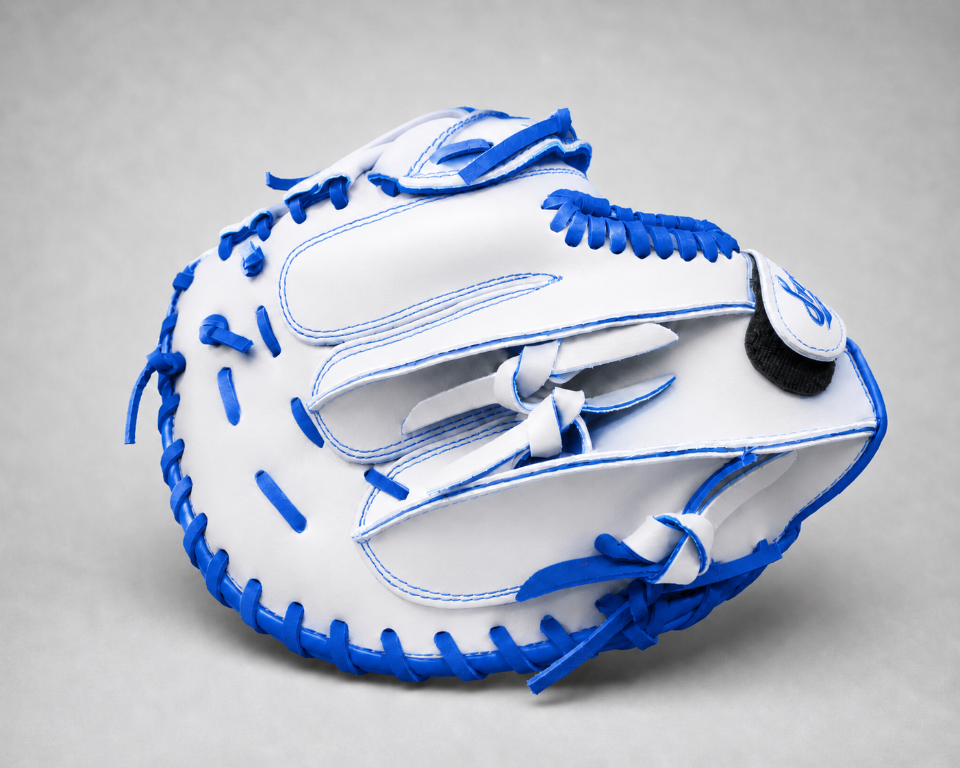 Smith SBCM-White Blue (Softball Catchers Glove)