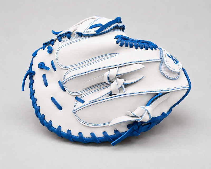 Smith SBCM-White n Blue (Softball Catchers Glove)