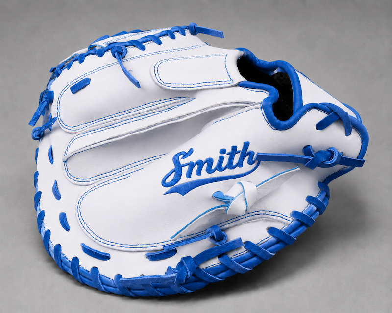 Smith BBCM-White n Blue (Baseball Catchers Glove)