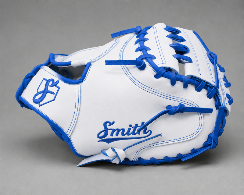 Smith BBCM-White n Blue (Baseball Catchers Glove)