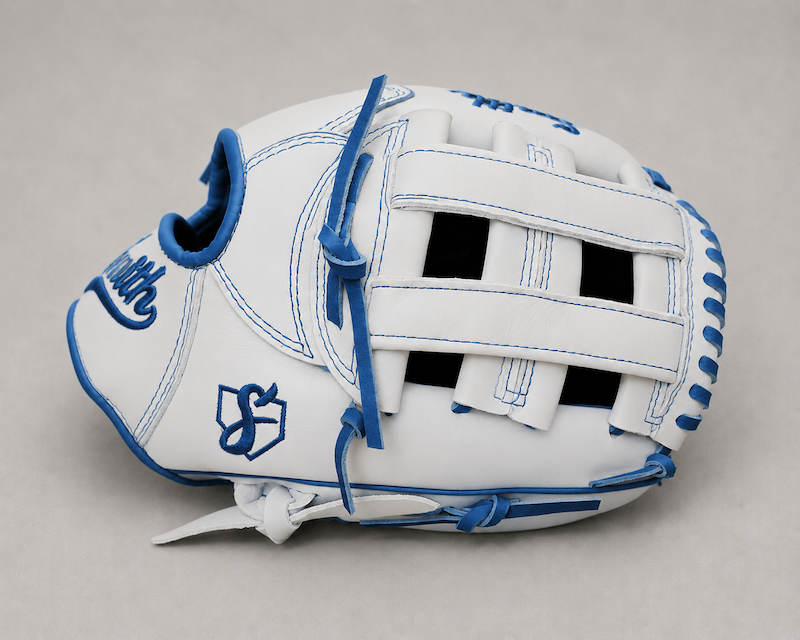 Smith FGHW-White n Blue Baseball and Softball Glove