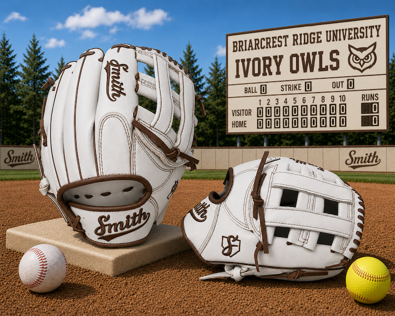 Smith FGHW-White n Brown Baseball and Softball Glove