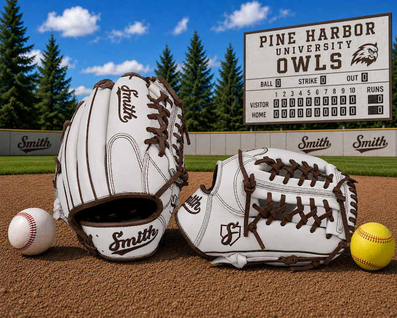 Smith FGNW-White n Brown Baseball and Softball Glove