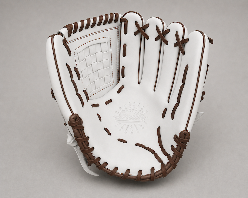 Smith FGBW-White n Brown Baseball and Softball Glove