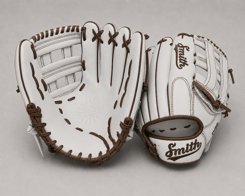 Smith FGHW-White n Brown Baseball and Softball Glove