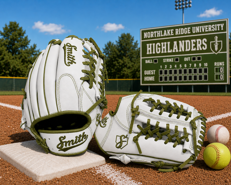 Smith FGNW-White n Green Baseball and Softball Glove