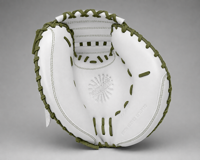 Smith BCM-White n Green (Baseball Catchers Mitt)
