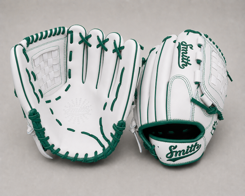 Smith FGBW-White n Green Baseball and Softball Glove