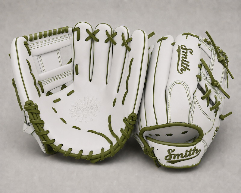 Smith FGIW-White n Green Baseball and Softball Glove