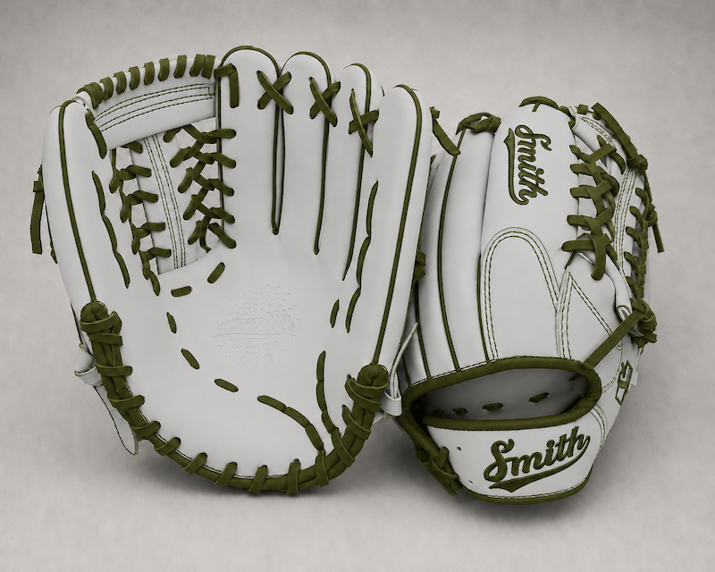 Smith FGNW-White n Green Baseball and Softball Glove