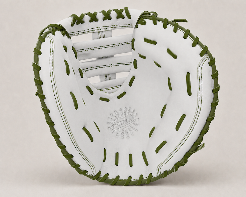 Smith SBCM-White n Green (Softball Catchers Glove)