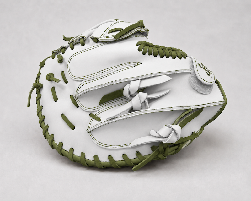 Smith SBCM-White n Green (Softball Catchers Glove)