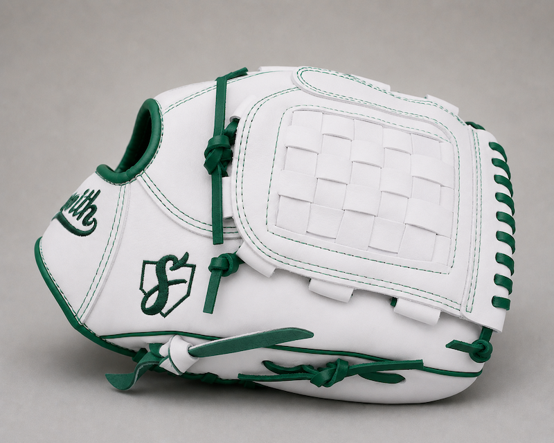 Smith FGBW-White n Green Baseball and Softball Glove