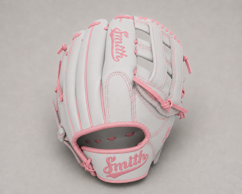 Smith FGHW-White n Pink Baseball and Softball Glove