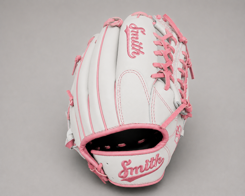 Smith FGNW-White n Pink Baseball and Softball Glove