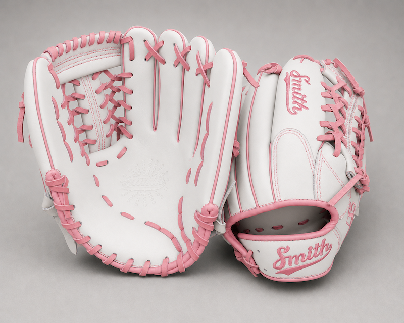 Smith FGNW-White n Pink Baseball and Softball Glove
