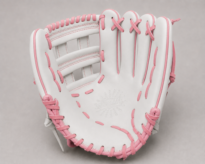 Smith FGHW-White n Pink Baseball and Softball Glove