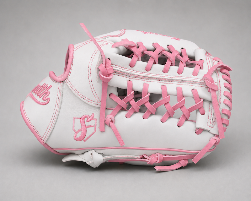 Smith FGNW-White n Pink Baseball and Softball Glove