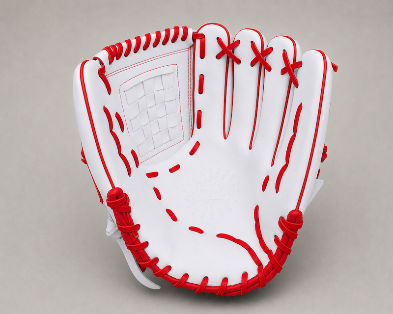 Smith FGBW-White n Red Baseball and Softball Glove
