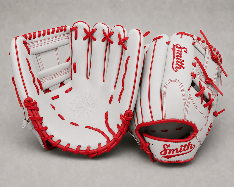Smith FGIW-White n Red Baseball and Softball Glove
