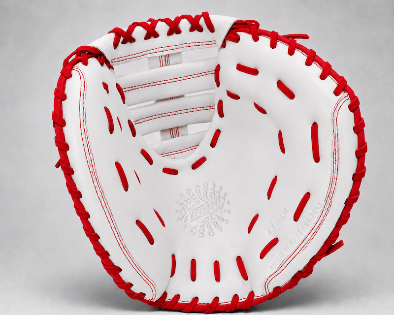 Smith SBCM-White Red (Softball Catchers Glove)