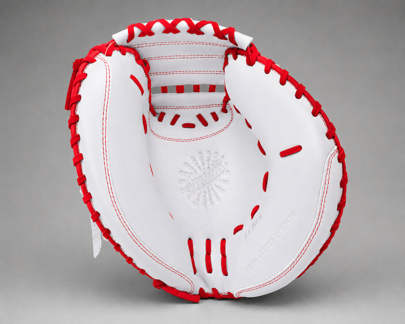Smith BBCM-White n Red (Baseball Catchers Glove)