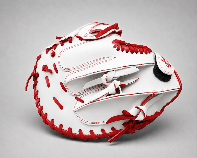 Smith SBCM-White Red (Softball Catchers Glove)