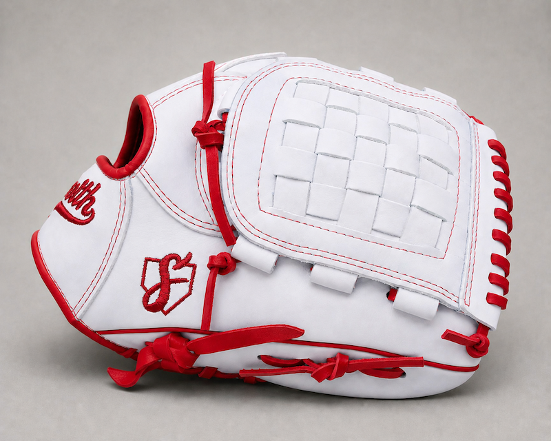 Smith FGBW-White n Red Baseball and Softball Glove