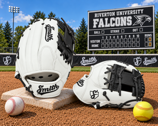 Smith FGIW-White n Black Web Baseball and Softball Glove