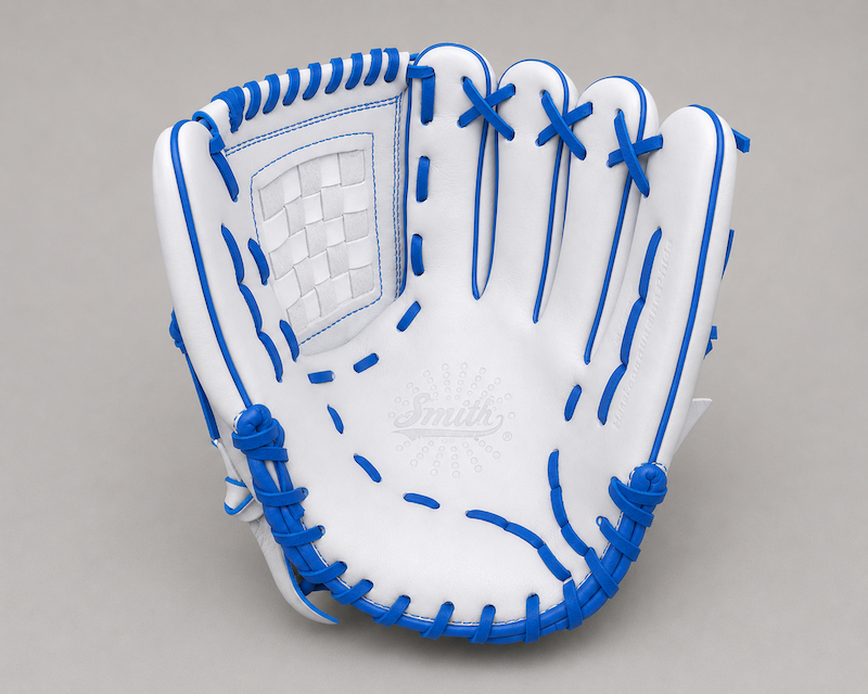 Smith FGBW-White n Blue Baseball and Softball Glove