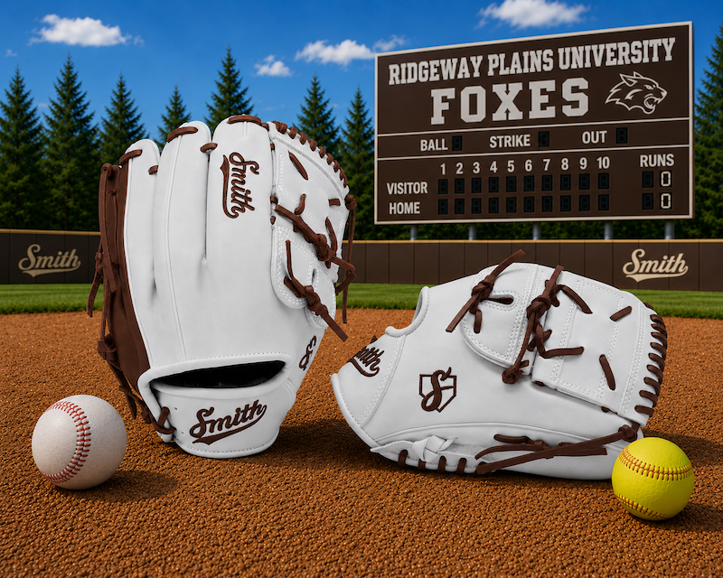 Smith FG2PW-White n Brown Baseball and Softball Glove