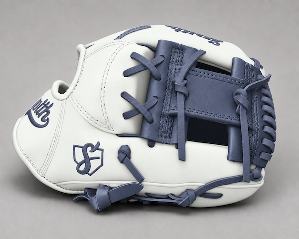 Smith FGIW-White n Navy Blue Web Baseball and Softball Glove