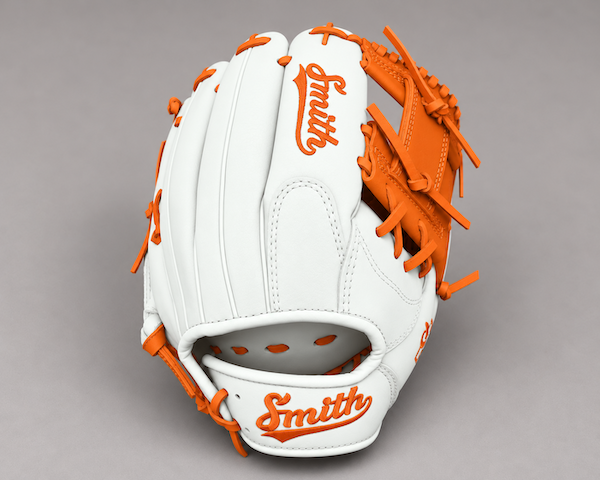 Smith FGIW-White n Orange Web Baseball and Softball Glove