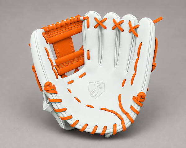 Smith FGIW-White n Orange Web Baseball and Softball Glove