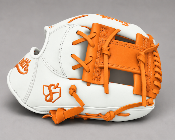 Smith FGIW-White n Orange Web Baseball and Softball Glove