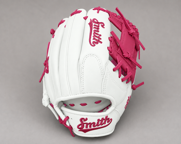 Smith FGIW-White n Pink Web Baseball and Softball Glove