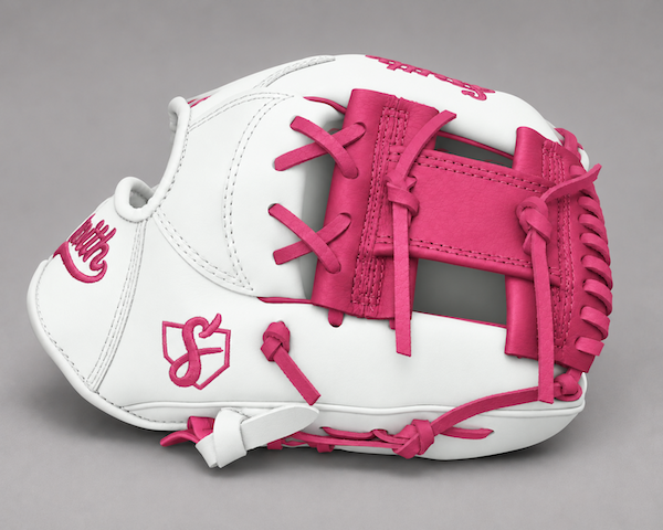 Smith FGIW-White n Pink Web Baseball and Softball Glove