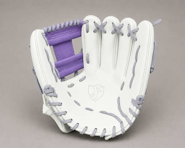 Smith FGIW-White n Purple Web Baseball and Softball Glove