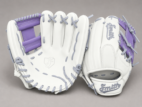 Smith FGIW-White n Purple Web Baseball and Softball Glove