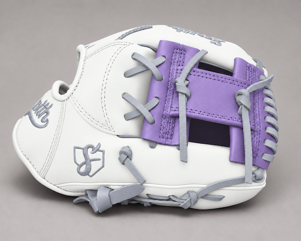 Smith FGIW-White n Purple Web Baseball and Softball Glove