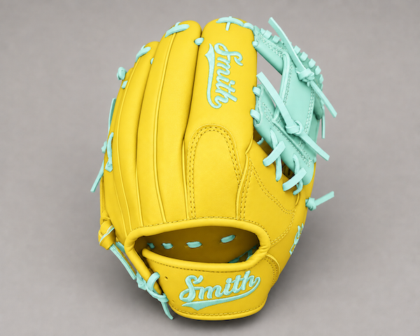 Smith FGIW-Yellow n Mint Web Baseball and Softball Glove