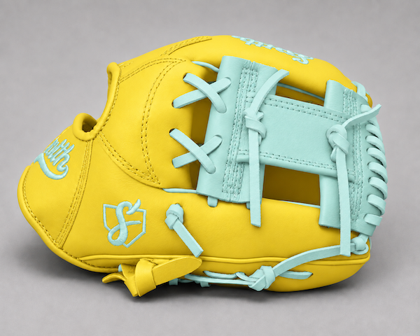 Smith FGIW-Yellow n Mint Web Baseball and Softball Glove