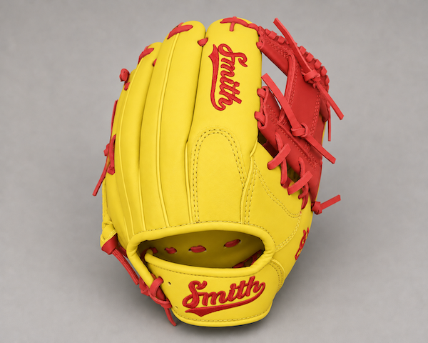 Smith FGIW-Yellow n Red Web Baseball and Softball Glove