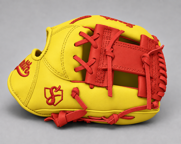 Smith FGIW-Yellow n Red Web Baseball and Softball Glove